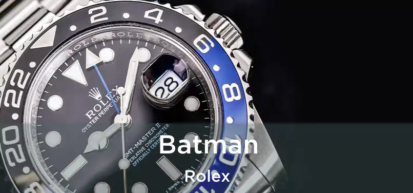  Batman Rolex